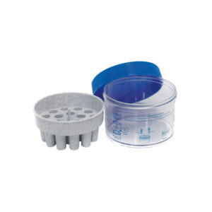 Einfrierbehälter, Schaumstoffeinsatz