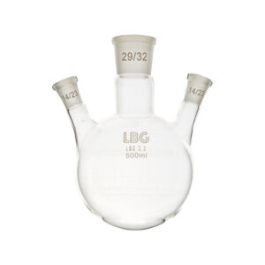 DREIHALS-RUNDKOLBEN MIT SCHRÄGEN HÄLSEN, MIT NORMSCHLIFF