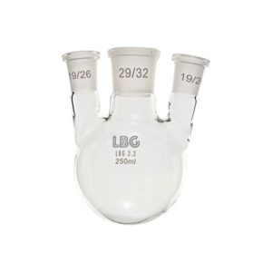 DREIHALS-RUNDKOLBEN MIT PARALLELEN HÄLSEN, MIT NORMSCHLIFF