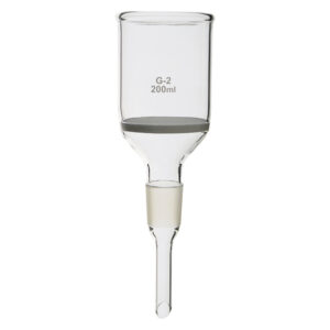 BÜCHNER-TRICHTER, MIT NORMSCHLIFF UND FILTERPLATTE