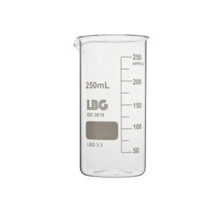BECHERGLAS, HOHE FORM, LBG