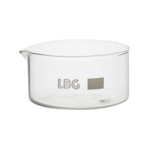 KRISTALLISIERSCHALE MIT AUSGUSS