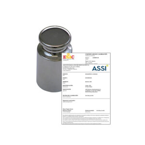 *ENAC-ZERTIFIKAT FÜR PRÜFGEWICHTE