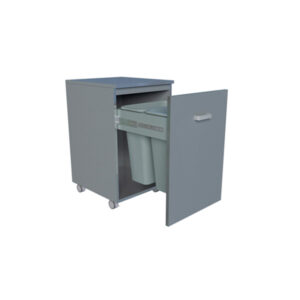 *SCHRANK MIT ABFALLBEHÄLTERN