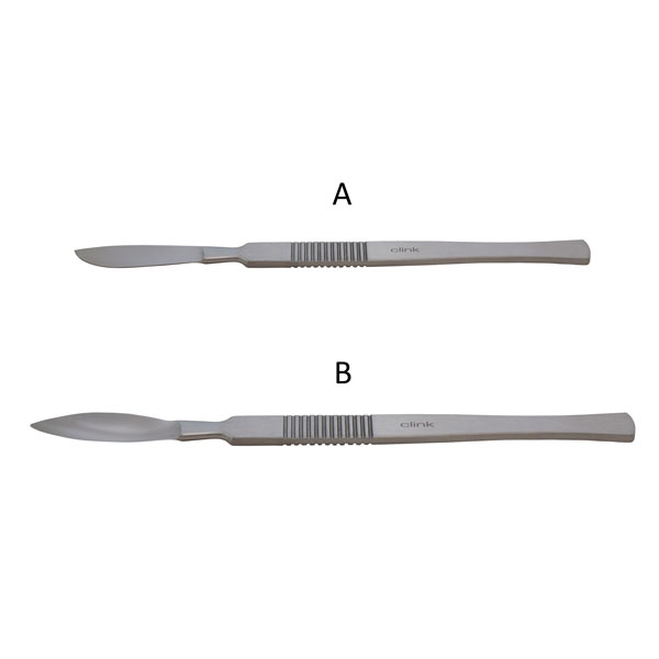 SKALPELL MIT KLINGE PREMIUM LINE