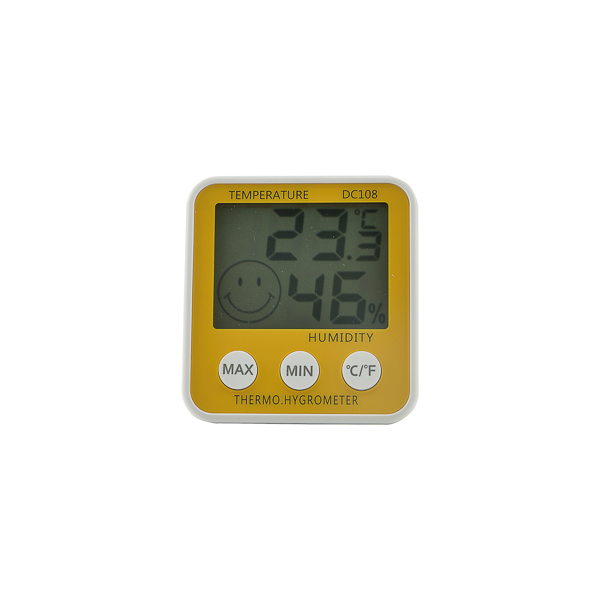 THERMOHYGROMETER FÜR DEN INNENBEREICH, DIGITAL, DC108