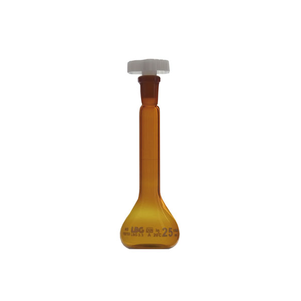 MESSKOLBEN, KLASSE A, BRAUNGLAS – Bild 2