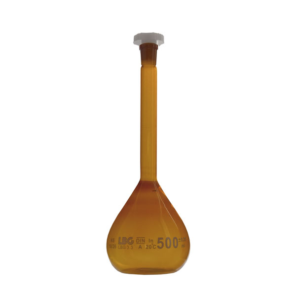 MESSKOLBEN, KLASSE A, BRAUNGLAS – Bild 4