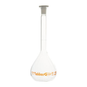 MESSKOLBEN, KLASSE A, USP-KONFORM, MIT EINZELZERTIFIKAT, GLASSCO