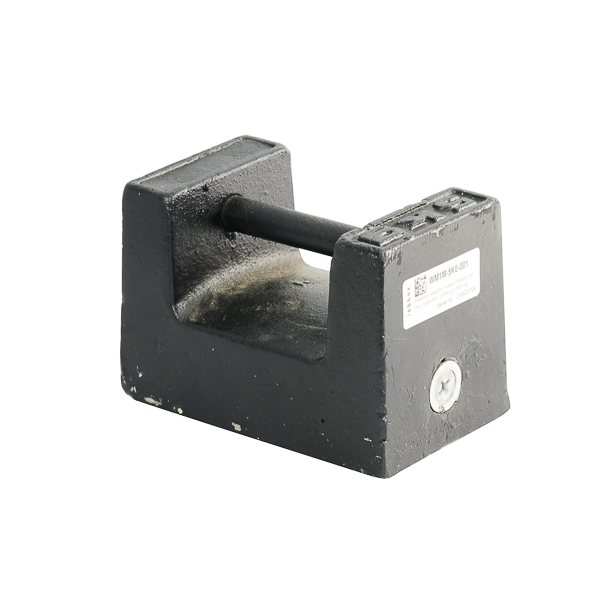 PRÜFGEWICHT, KLASSE M1, AUS GUSSEISEN, SCHWARZ