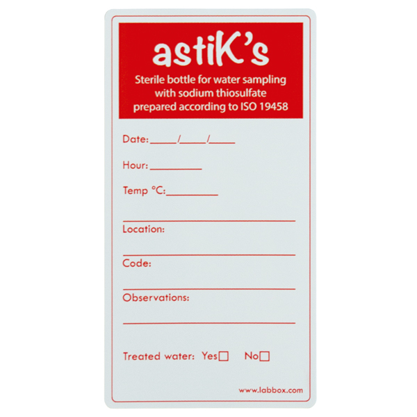 FLASCHEN FÜR WASSERPROBENNAHMEN, AUS PET, STERIL, WEITHALS – Bild 2