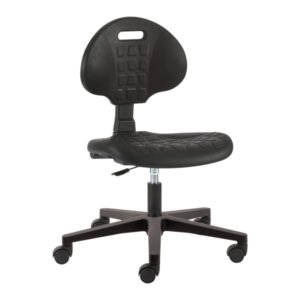 LABORSTUHL MIT ROLLEN, NIEDRIG